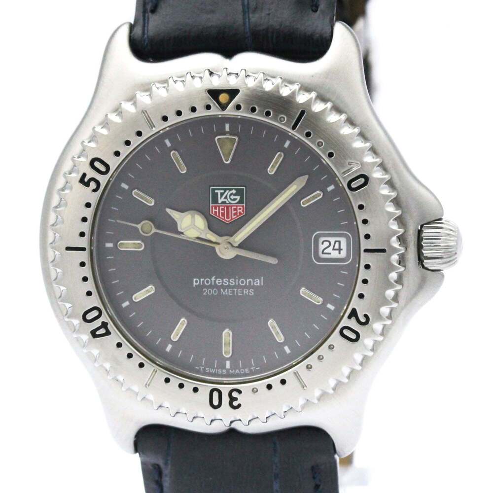 TAG HEUER Sel Professional Steel Quartz Mens Watch WI1111 Polished